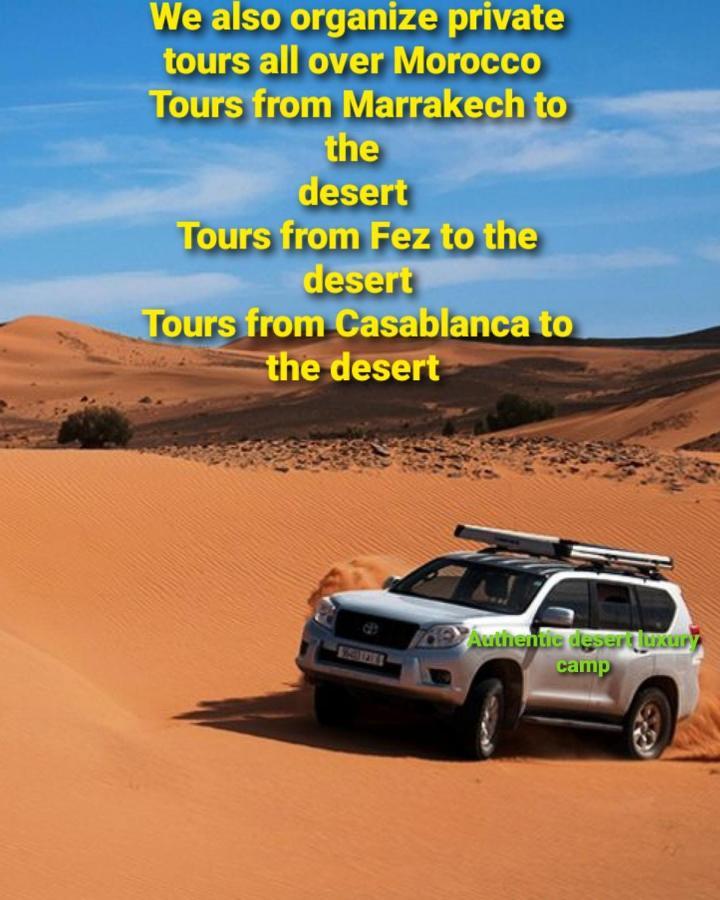 Authentic Desert Luxury Camp Merzouga Eksteriør bilde